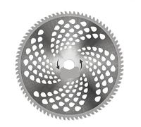 Tête de lame tondeuse à gazon, 40/60/80 dents, disque bois for débroussailleuse, pièces mauvaises herbes jardin, 1 pièce(5A-60T)