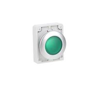 Tête de lampe de signalisation 30 mm plat vert 183283
