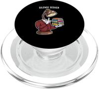 Tête de Lampe silencieuse pour Lire Le Silence PopSockets PopGrip pour MagSafe