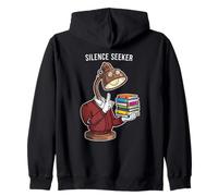 Tête de Lampe silencieuse pour Lire Le Silence Sweat à Capuche