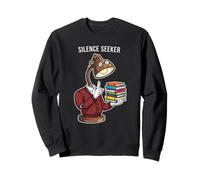 Tête de Lampe silencieuse pour Lire Le Silence Sweatshirt