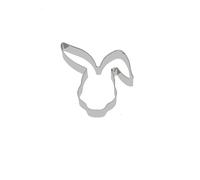 Tête de lapin avec oreille tombante 7,5 cm