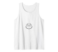 Tête de lézard de Dragon Barbu Minimaliste Débardeur