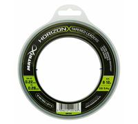 Tête De Ligne Matrix Horizon X Tapered Shock Leader - 8lb/12lb Noir