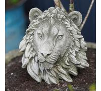 Tête de lion à suspendre en forme de buste - Décoration de jardin en plein air - Animaux africains