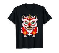 Tête de Lion - Bonne année Chinoise - Année Serpent Vert T-Shirt Graphique avec Valeur
