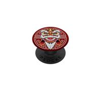 Tête de Lion - Bonne année Chinoise - La chèvre de feu Rouge PopSockets PopGrip Adhésif