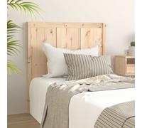 Tête de Lit 105,5x4x100 cm Bois Massif de Pin Meuble Chambre à Coucher vidaXL