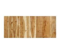 Tête de lit 120 cm bois de manguier brut massif panneau de tête de lit vidaXL