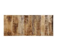 Tête de lit 120 cm bois de manguier brut massif panneau de tête de lit vidaXL