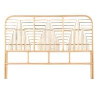Tête de lit 135-150-160 cm en rotin Naturel rectangulaire 165 x 205 x 100 cm