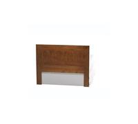 Tête de lit 135 cm coloris cerisier en pin massif - Longueur 145 x Profondeur 2 x Hauteur 110 cm