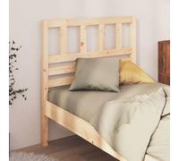 Tête de Lit Blanc 146x4x100 cm Bois Massif de Pin Adulte Chambre Maison vidaXL