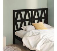 Tête de Lit 146x4x100 cm Bois Massif de Pin Meuble Chambre à Coucher vidaXL