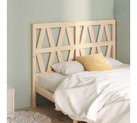 vidaXL Hoofdbord 126x4x100 cm massief grenenhout818610 Bois G