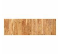 Tête de lit 160 cm VidaXL en Bois Massif d'Acacia, Panneau de Tête de Lit, Tête de Lit Double, Style Industriel