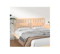 vidaXL Tête de lit en bois massif de pin 165,5 x 4 x 100 cm 818580