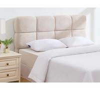 Tête de lit 180 cm - Tissu texturé - Beige - DAMADO de Pascal Morabito