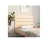 Tête de lit 90x3x80 cm Bois massif de pin