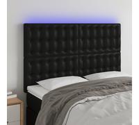 Tête de Lit à LED Blanc 100x5x78/88 cm Similicuir Meuble de Chambre vidaXL