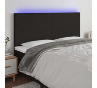Tête de Lit à LED Gris Clair 80x5x78/88 cm Tissu Meuble de Chambre vidaXL