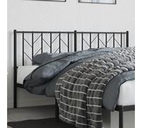 Tête de Lit Accessoire Meuble Chambre à Coucher Maison Intérieur Métal vidaXL