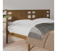 vidaXL Hoofdbord 81x4x100 cm massief grenenhout honingbruin818748 Marron G