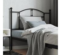 Tête de Lit Accessoire Meuble de Chambre à Coucher Intérieur Métal vidaXL