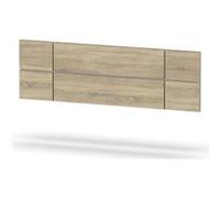 Tete de lit adulte coloris Cambrian /Blanc - Hauteur 50 x Longueur 160 x Profondeur 3.2 cm -PEGANE-