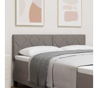 Tête de lit avec tête de lit Cuir synthétique moderne capitonnée simple vidaXL v