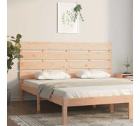 Tête de lit avec tête de lit Pin massif Décor Têtière Accent du cadre vidaXL vid