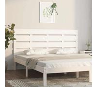 Tête de lit avec tête de lit Pin massif Décor Têtière Accent du cadre vidaXL vid