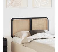 vidaXL Tête de lit avec tête de lit Naturel 100 x 55 x 3 cm Rotin