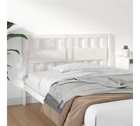 vidaXL Tête de lit 818571 – Bois massif de pin blanc 145,5x4x100 cm