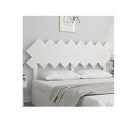 Tête de Lit Noir 178x3x80,5 cm Bois Massif de Pin Meuble de Chambre vidaXL