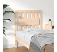 Tête de Lit Blanc 205,5x4x100 cm Bois Massif de Pin Meuble de Chambre vidaXL