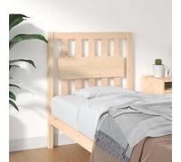 Tête de Lit Blanc 205,5x4x100 cm Bois Massif de Pin Meuble de Chambre vidaXL