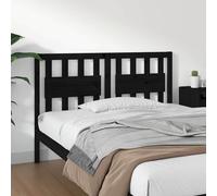 Tête de Lit Blanc 205,5x4x100 cm Bois Massif de Pin Meuble de Chambre vidaXL