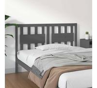 Tête de Lit Blanc 205,5x4x100 cm Bois Massif de Pin Meuble de Chambre vidaXL