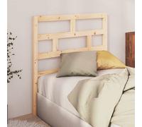 vidaXL Hoofdbord 141x4x100 cm massief grenenhout814189 Bois G