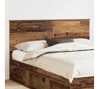 Tête de lit Bois Ancien en Bois d'ingénierie 160 cm pour Chambre Moderne, Design Minimaliste, Facile à Assembler, Durable et Élégante, Support Confortable pour Lire