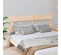 Tête de Lit Bois Massif de Pin Intérieur Multicolore Multi-taille vidaXL