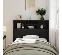 Tête de lit Cabinet Chêne Noir 120x19x103,5 cm Bois d'ingénierie 862751