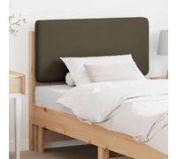 vidaXL Tête de lit capitonnée élégante Marron et gris clair 140 cm Pin massif