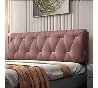 Tête de lit capitonnée capitonnée et capitonnée pour très grand lit - Coussin en peluche pour chambre à coucher et banc - Solution de décoration d'intérieur élégante et confortable