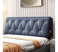 Tête de lit capitonnée touffetée pour très grand lit - Coussin rembourré en peluche pour décoration de chambre et banc - Design élégant pour plus de confort et de style