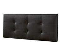 Tête de lit Carla 140x60 cm Noir, rembourrée de Mousse