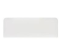 IDIMEX Tête de lit Celest 160, Rembourrée, Fixation Murale, Design Arrondi Moderne, pour lit 160 cm ou Moins, Blanc