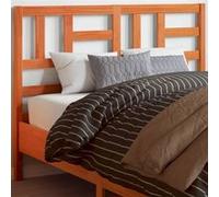 Tête de lit cire marron 180 cm bois massif de pin Marron G