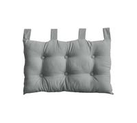 - Tête de lit coussin Panama à suspendre - 70 x 45 cm - Gris clair - Panama